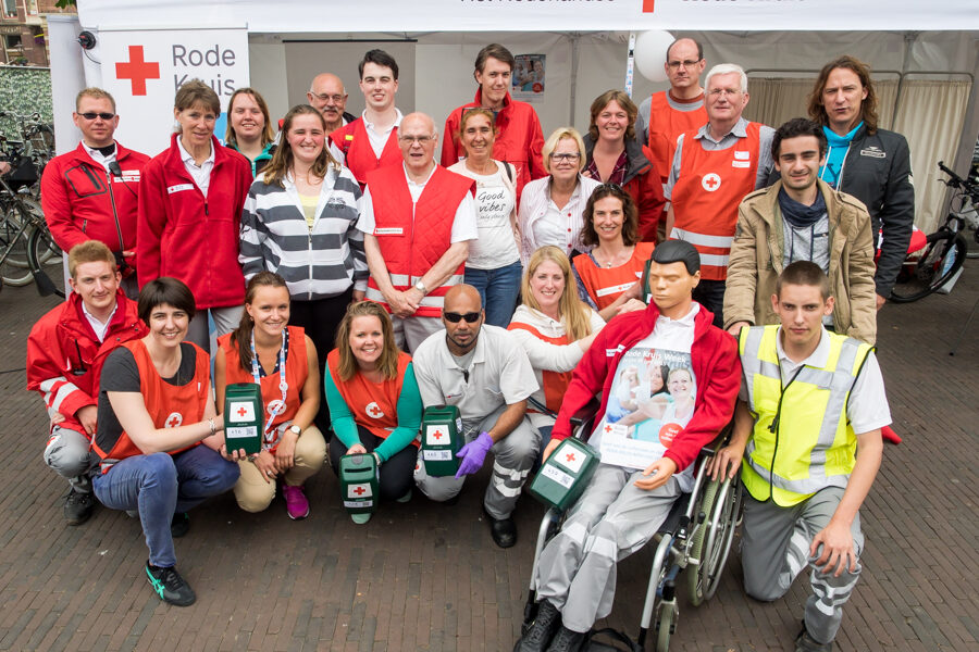 rode kruis vrijwilliger